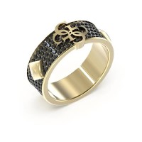 бижутерия,guess,jumr03232,ring,gold,golden,k64,(golden)