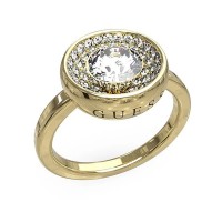 бижутерия,guess,unique,solitaire,ring,golden,(gold,golden)