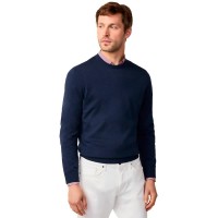 блуза,мъжки,пуловери,façonnable,cosilk,sweater,blue,(midnight,blue)