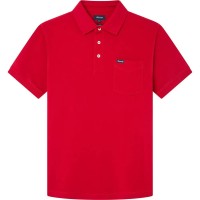 мъжки,блузи,с,яка,façonnable,pima,pocket,short,sleeve,polo,berry,red,(red)