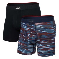 боксерки,мъжко,бельо,saxx,underwear,vibe,xtra,brief,fly,boxers,2,units,blue,black,(rough,terrain,black)