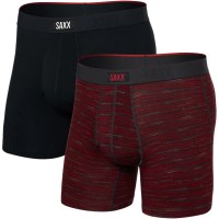 боксерки,мъжко,бельо,saxx,underwear,vibe,xtra,brief,fly,boxers,2,units,spacedye,stripe,black,(red,black)