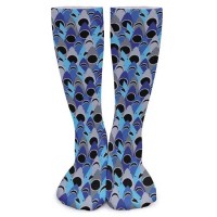 чорапи,дамски,чорапи,scuba,gifts,uztq2k,2,socks,multicolor,(navy,blue,clear,blue,black)