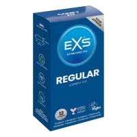 хигиена,тяло,exs,regular,condoms,12,units,transparent,(blue)