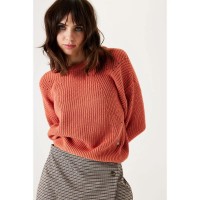 блуза,дамски,пуловери,дамски,плетени,дрехи,garcia,z0013,sweater,apricot,brandy,(orange)