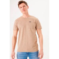 тениска,мъжки,тениски,garcia,z1100,short,sleeve,t,shirt,golden,brown,(beige)