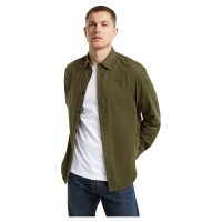 риза,с,дълъг,ръкав,дамски,ризи,мъжки,ризи,g,star,clean,long,sleeve,shirt,green,(dark,moss)