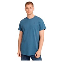 тениска,мъжки,тениски,дамски,тениски,g,star,lash,ribbed,short,sleeve,t,shirt,blue,(avio)