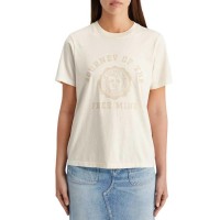тениска,дамски,тениски,scotch,&,soda,177680,short,sleeve,t,shirt,soft,ice,(beige)