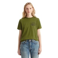 тениска,дамски,тениски,scotch,&,soda,178999,short,sleeve,t,shirt,moss,green,(green)