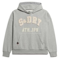 суичър,дамски,блузи,superdry,athletic,appliq,hoodie,grey,marl