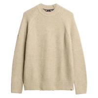 блуза,мъжки,пуловери,дамски,пуловери,superdry,chunky,raglan,sweater,beige,(white,pepper,beige)