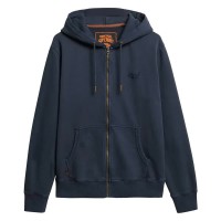 блуза,мъжки,пуловери,superdry,essential,logo,washed,full,zip,sweatshirt,black,(eclipse,navy)