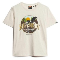 тениска,дамски,тениски,superdry,travel,souvenir,relaxed,short,sleeve,t,shirt,oat,cream,marl,(beige)