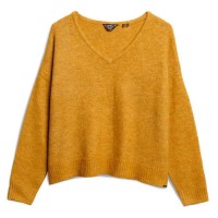 блуза,дамски,пуловери,дамски,плетени,дрехи,superdry,w6110578a,v,neck,sweater,gold,yellow,twist,(yellow)