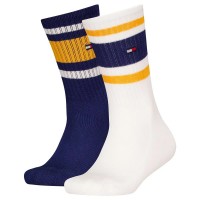 чорапи,детски,чорапи,tommy,hilfiger,701229942,crew,socks,2,pairs,blue,white,(white,blue)
