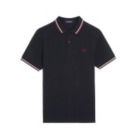 мъжки,блузи,с,яка,fred,perry,twin,tipped,short,sleeve,polo,blue,(blue,blue)