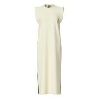 рокля,дамски,поли,и,рокли,pieces,chilli,summer,ankle,sleeveless,midi,dress,beige,(white,pepper)