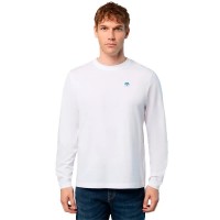 тениска,мъжки,тениски,дамски,тениски,north,sails,basic,bollo,long,sleeve,t,shirt,white,(white)