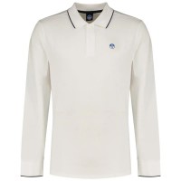 мъжки,блузи,с,яка,north,sails,basic,long,sleeve,polo,white,(white)