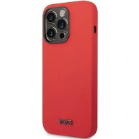 други,аксесоари,tumi,tuhcp14lsr,iphone,14,pro,6.1,liquid,silicone,phone,case,orange,(red)