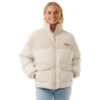 яке,мъжки,якета,дамски,якета,и,палта,rip,curl,high,tide,mixed,cord,puff,puffer,jacket,beige,(off,white)