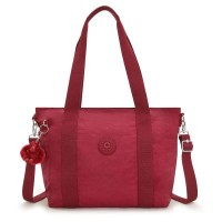 чанта,всички,чанти,kipling,asseni,s,10l,tote,bag,funky,red,(red)