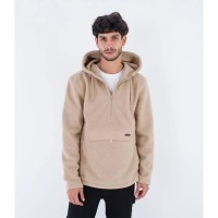 блуза,мъжки,пуловери,hurley,burrito,sherpa,sweatshirt,brown,(khaki)