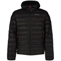 яке,мъжки,якета,hurley,cayuga,puffer,jacket,black
