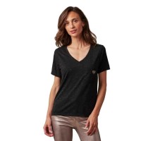 тениска,дамски,тениски,deeluxe,kellie,short,sleeve,t,shirt,black,(black,mel)