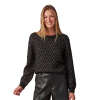 блуза,дамски,пуловери,дамски,плетени,дрехи,deeluxe,maina,sweater,black