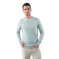 блуза,мъжки,пуловери,deeluxe,single,v,neck,sweater,blue,(almond)