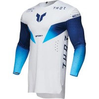 блуза,с,дълъг,ръкав,мъжки,тениски,дамски,тениски,thor,sportmode,strike,long,sleeve,jersey,white,(navy)