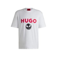 тениска,мъжки,тениски,дамски,тениски,hugo,dightmare,nbc,10260122,short,sleeve,t,shirt,white,(white)