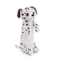 канцеларски,принадлежности,nici,dog,dalmatian,12x12x25,cm,pencil,case,white,(multicolor)