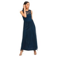 рокля,дамски,поли,и,рокли,vila,lynnea,maxi,sleeveless,dress,refurbished,total,eclipse,14052673,totaleclipse,(blue)