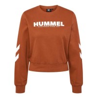 блуза,дамски,блузи,hummel,legacy,sweatshirt,orange,(arabian,spice)