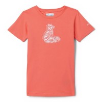 тениска,columbia,mission,lake™,graphic,short,sleeve,t,shirt,orange,(hot,coral)