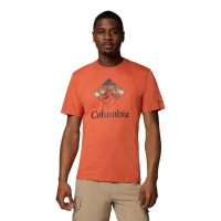 тениска,мъжки,тениски,дамски,тениски,columbia,rapid,ridge™,graphic,short,sleeve,t,shirt,orange,(tuscan,heavenly)