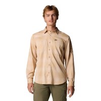 риза,с,дълъг,ръкав,дамски,ризи,мъжки,ризи,columbia,silver,ridge™,utility,lite,plaid,long,sleeve,shirt,beige,(canoe,large)