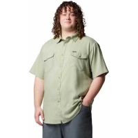 риза,с,къс,ръкав,мъжки,ризи,columbia,utilizer™,ii,solid,short,sleeve,shirt,safari,(green)