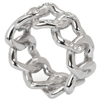 бижутерия,hugo,50516045,ring,silver,(silver)