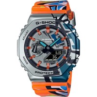 часовник,часовници,casio,gm,2100ss,1aer,watch,multicolor,(orange)