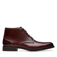 обувки,мъжки,обувки,clarks,shoes,craft,arlo,hi,shoes,british,tan,leather,(brown)