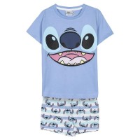 пижама,детски,пижами,stitch,stitch,short,sleeve,pyjama,blue,(blue)