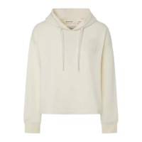 суичър,дамски,блузи,pepe,jeans,estrid,hoodie,mousse,white,(white)