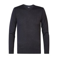 блуза,мъжки,пуловери,petrol,industries,m,3040,kwv200,v,neck,sweater,blue,(sky,captain)