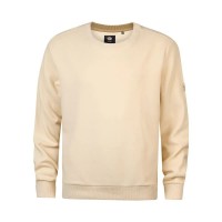 блуза,мъжки,пуловери,petrol,industries,m,3040,swr3860,sweatshirt,ecru,(beige)