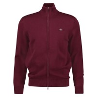 блуза,мъжки,пуловери,дамски,пуловери,gant,casual,full,zip,sweater,red,(wine,red)
