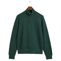 блуза,мъжки,пуловери,gant,sacker,rib,half,zip,sweater,tartan,green,(green)